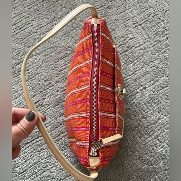 Coach Legacy Stripe Convertible Purse - Picture 5 of 14